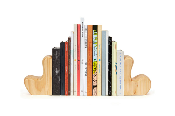 Serre-livres en pin