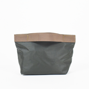 Pochette en nylon S - Olive